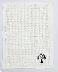 Waffle Embroidered Dish Towel Set of 02 Pieces