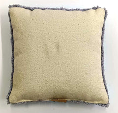 Looped Heart Hook Pillow 10x10''