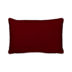Merry and Bright Embroidered Cushion – 12x18 Inches, Festive Holiday Decor