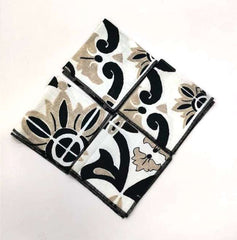 Printed Napkin size 10x10'' Set of 04pieces