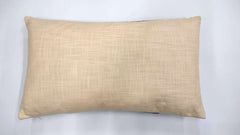 Angular Color Block Lumbar Pillow 14x24''