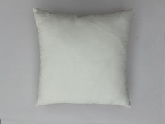 Valentine’s Luxury Cushion with Heart Embroidery - 20x20 Inches | Elegant Cotton Canvas Pillow with Buckle Embroidered Heart Design