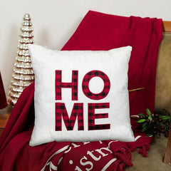Home Patch Cushion (16x16") – Cozy & Charming Accent for Your Space