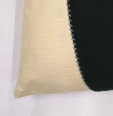 Angular Color Block Lumbar Pillow 14x24''