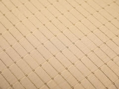 Ecrue Luxe Cotton Ribbed Bed Sheet Set – Earthy Beige, 94 x 100 Inches, 1 Flat Bed Sheet & 2 Pillow Covers, 100% Pure Cotton