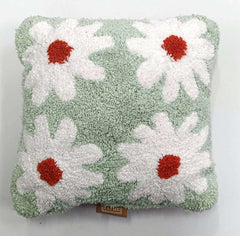 Floral Decorative Pillow 10x10''