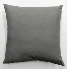 Embroidered Cotton Canvas Cushion