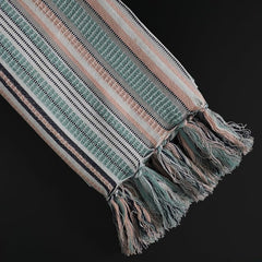 Multi-color waffle bath towel Set of 2 pieces 27x52