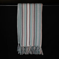 Multi-color waffle bath towel Set of 2 pieces 27x52