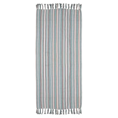 Multi-color waffle bath towel Set of 2 pieces 27x52