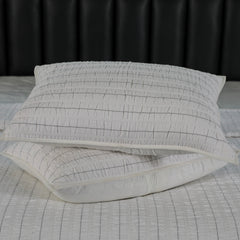 Searsucker chawal taka Quilt Set 68x86