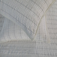 Searsucker chawal taka Quilt Set 68x86