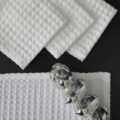 White Waffle Napkin 12x12'' set of 04 Pieces