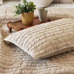 Searsucker Puckered Quilt Set 90x90