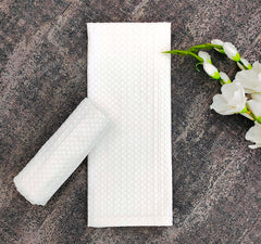 Classic White Waffle Weave Kitchen Towel Set of 2 Pieces