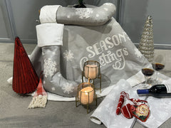 Whimsical Gingerbread & Santa Christmas Decor Combo Pack 10-Piece Set