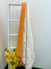 Embroidered Single Quilt witout Sham Size-60x90''