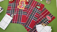 Classic Plaid Christmas Placemat