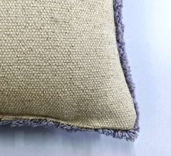 Looped Heart Hook Pillow 10x10''