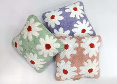 Floral Decorative Pillow 10x10''