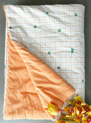 Embroidered Single Quilt witout Sham Size-60x90''