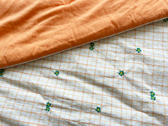 Embroidered Single Quilt witout Sham Size-60x90''