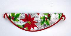 Round Cardinal & Poinsettia Placemat