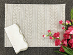 Luxurious Schiffli Embroidered Table Linen Set
