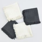 Premium Woven Cotton Waffle Napkin Set Pack Of 4 Pieces