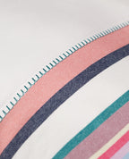 Prism Woven Stripe Cotton Flat Bed Sheet Set