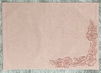 EcruE Luxury Embroidered Cotton Linen Table Linen Set