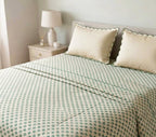 Botanical Grace 400TC Cotton Sateen Printed Bedsheet Set