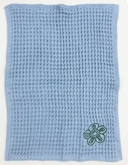 Waffle Embroidered Dish Towel Set of 02 Pieces