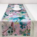 Enchanted Forest Velvet Printed Table Runner
