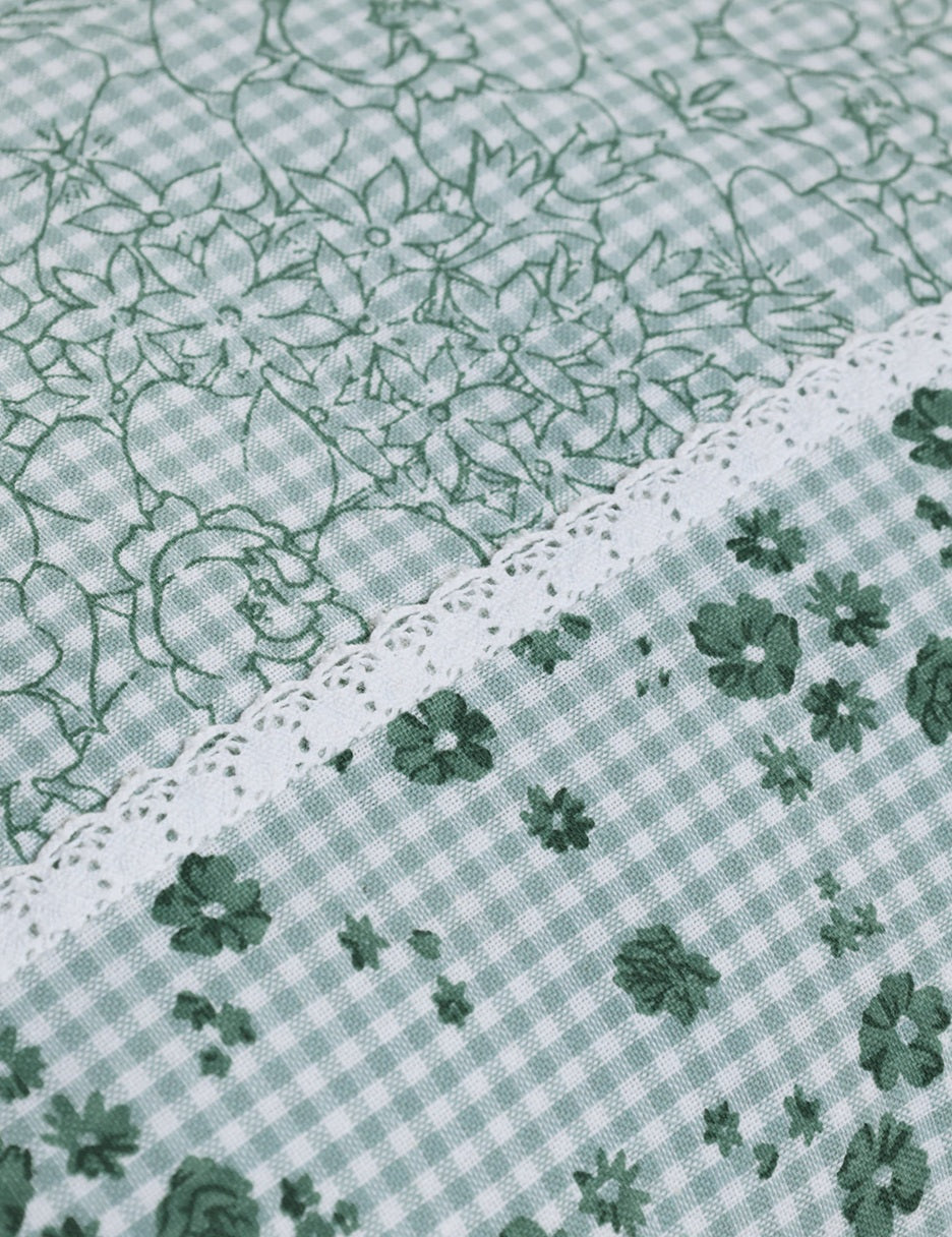 Sage Whisper Woven Fusion Bed Set
