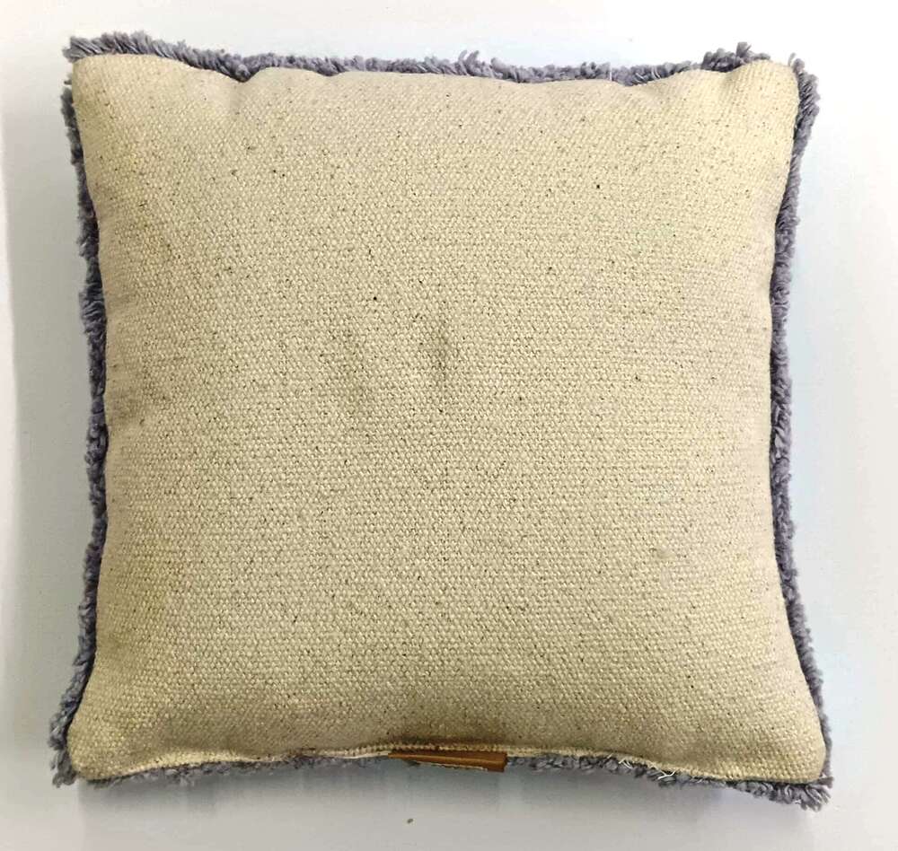 EcruE Luxury Floral Decorative Pillow 10x10'' | Elegant Home Décor Accent