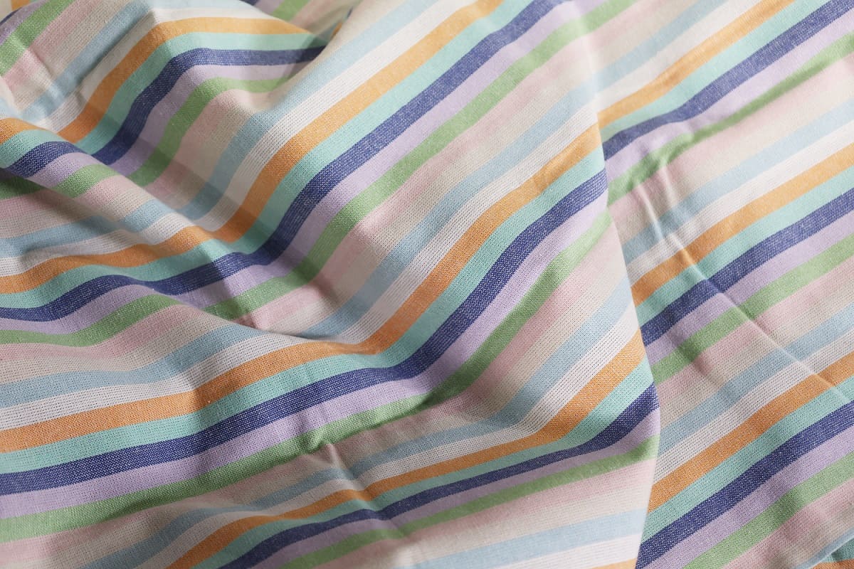 Atelier Yarn-Dyed Striped Cotton Flat Bed Sheet Set