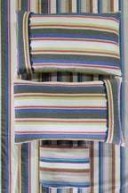 Palette Yarn-Dyed Striped Cotton Flat Bed Sheet Set
