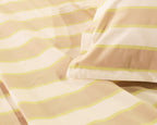 Golden Sands Yarn-Dyed Stripe Bed Sheet Set