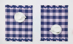 Woven Rib Check Placemat Set Pack Of 2Pieces