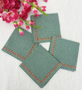 Embroidered Napkin Set Pack Of 4 Pieces