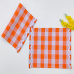Woven Rib Check Placemat Set Pack Of 2Pieces