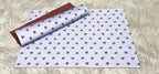 Reversible Printed Cotton Twill Placemat Set