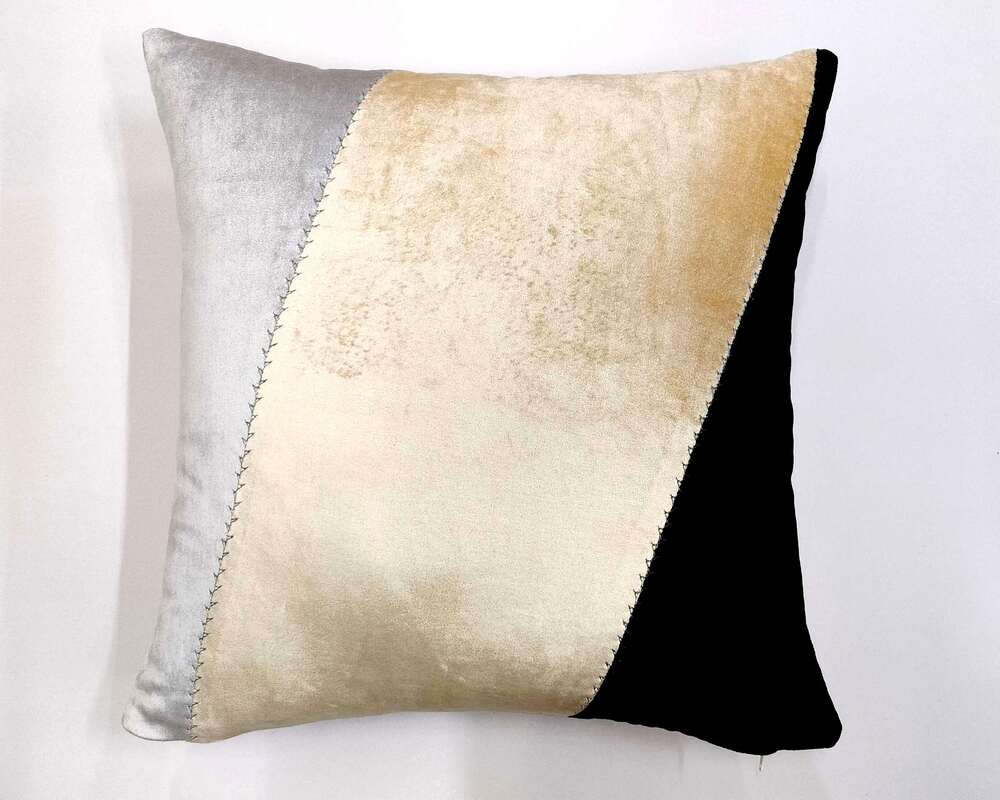 Alerfa patchwork cushion 18x18''