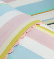 Yarn Dyed Woven striped bed sheet Set Size 102x102''