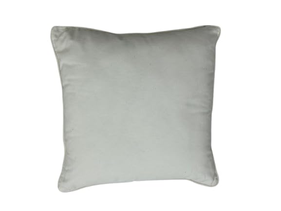 EcruE Luxury Heart Tufted  18x18'' Valentine  Cushion – Soft Cotton Canvas Throw Pillow with Loop Tufting | Cozy Valentine’s Day Gift for Home Décor, Sofa & Bedroom | Elegant Home Décor Accent