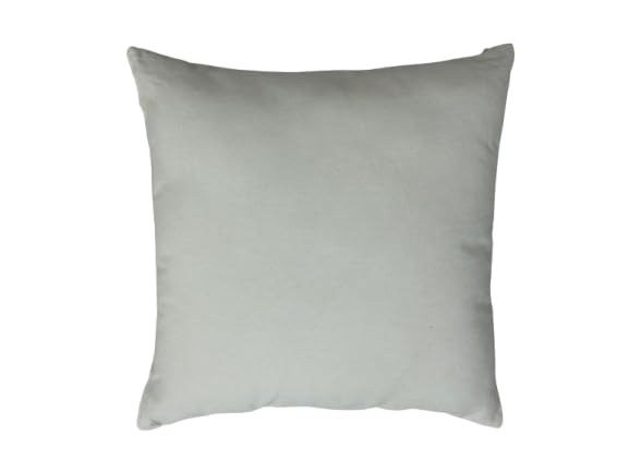 EcruE Luxury FALL IN LOVE" Tufted Cushion - 18x18 Inches | Soft Cotton Slub Pillow with Gradient Red Text | Cozy Decorative Throw Pillow for Living Room, Bedroom & Valentine's Day | Elegant Home Décor Accent