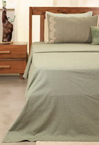 Mini-Gingham & Velvet Trim Bed Sheet Set