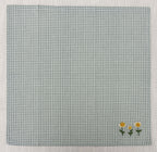 Charming  Embroidered Sunflower Napkin Set Pack Of 4 Pieces