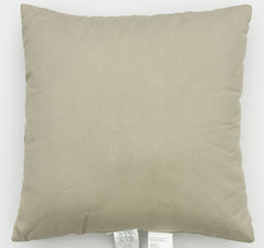 Reindeer Silhouette Decorative Throw Pillow